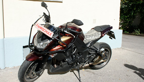 Unser Fahrschul-Motorrad: Kawasaki Z1000